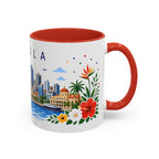 Angola Coffee Mug | Travel Souvenir Accent Mug | Place Gift Ceramic Cup 11oz 15oz