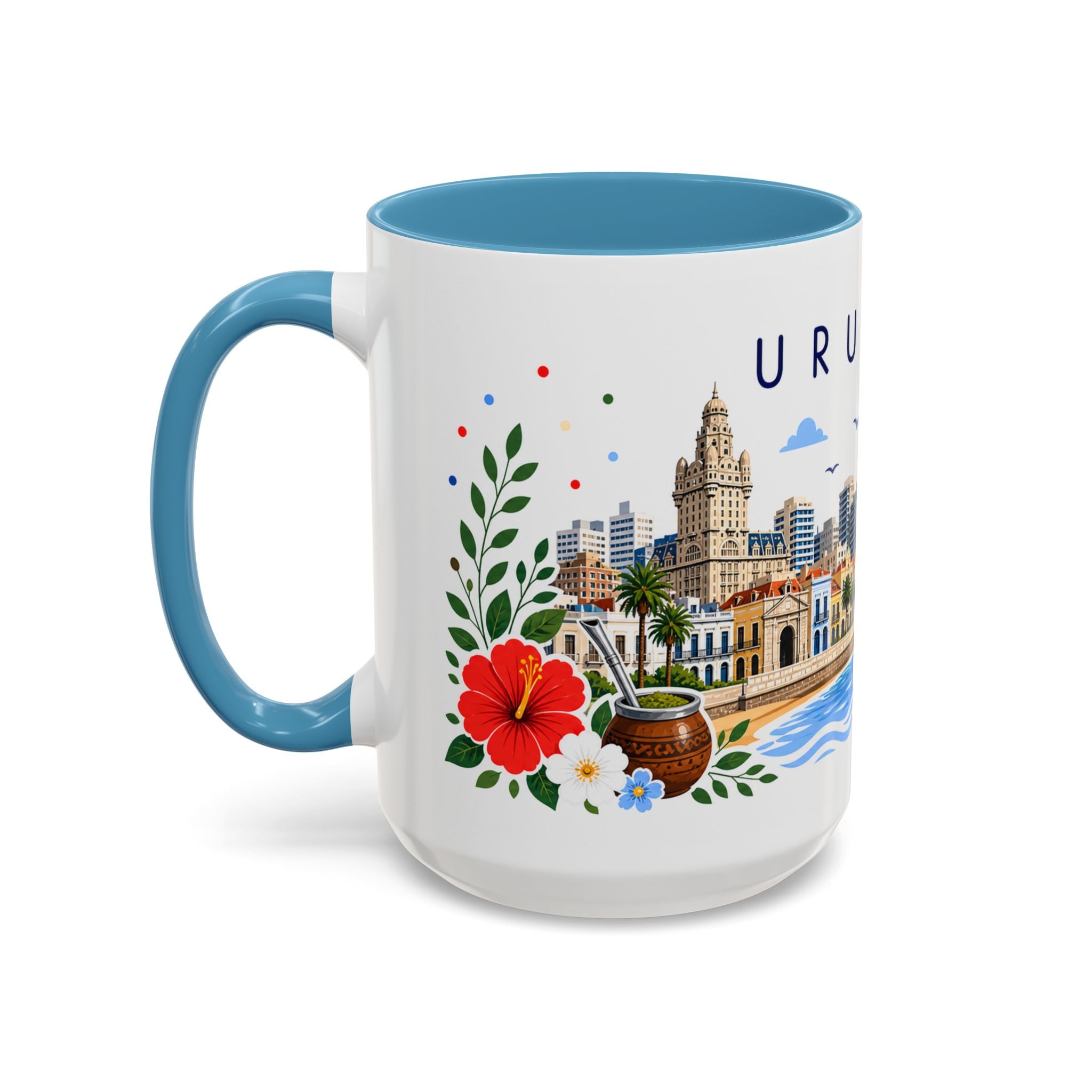 Uruguay Coffee Mug | Travel Souvenir Accent Mug | Place Gift Ceramic Cup 11oz 15oz