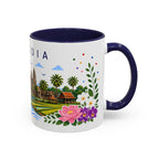 Cambodia Coffee Mug | Travel Souvenir Accent Mug | Place Gift Ceramic Cup 11oz 15oz