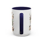 Grandma Makes Life Sweeter Coffee Mug | Gift From Grandkids | Accent Color Ceramic 11oz 15oz