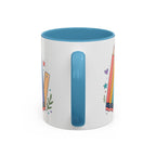 Personalized First Year Teacher Mug | Custom Name Pencil Coffee Cup