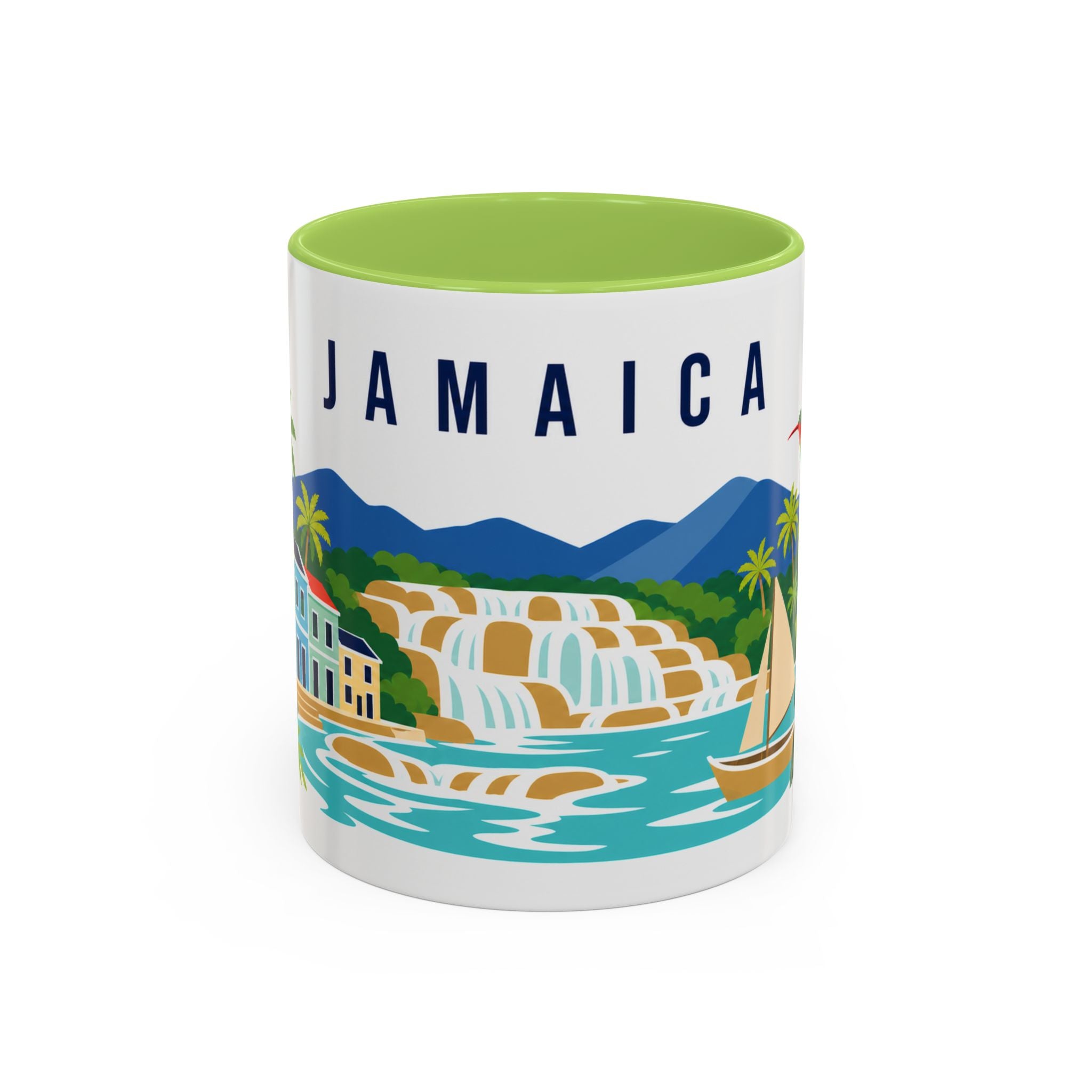 Jamaica Coffee Mug | Travel Souvenir Accent Mug | Country Gift Ceramic Cup 11oz 15oz