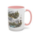 Hunza Valley Mug, Pakistan Travel Souvenir, Bucket List Gift, Accent Ceramic Coffee Mug 11oz 15oz