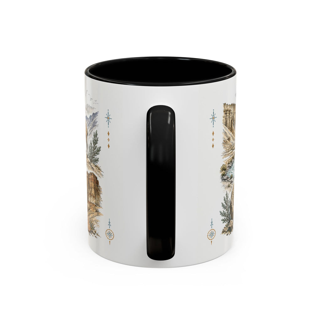 Spiti Valley Mug, India Travel Souvenir, Bucket List Gift, Accent Ceramic Coffee Mug 11oz 15oz