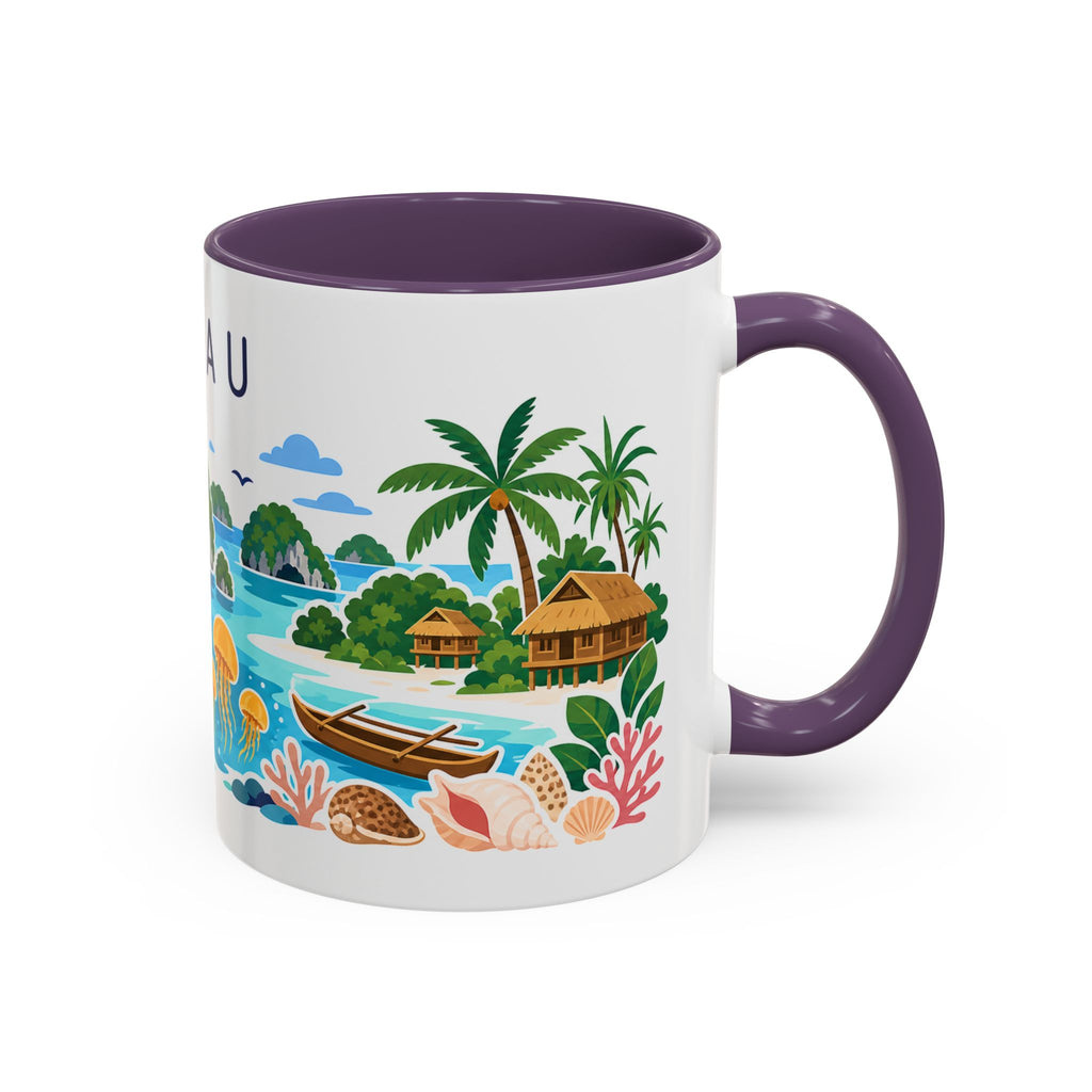 Palau Coffee Mug | Travel Souvenir Accent Mug | Country Gift Ceramic Cup 11oz 15oz