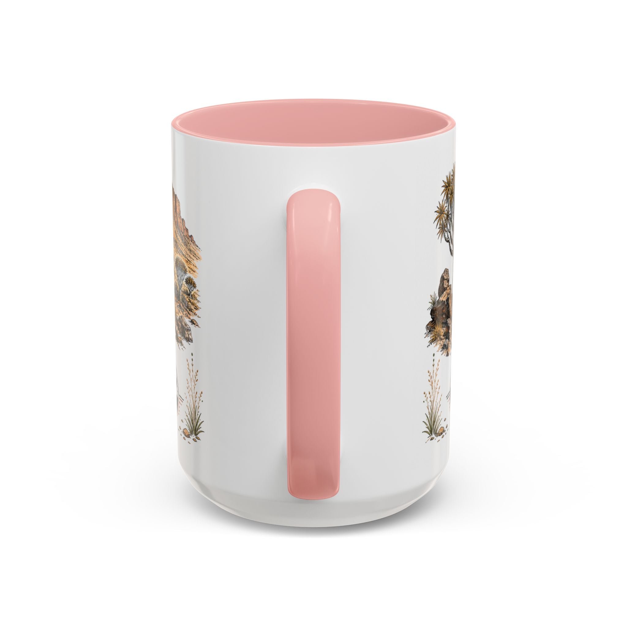 Fish River Canyon Mug, Namibia Travel Souvenir, Bucket List Gift, Accent Ceramic Coffee Mug 11oz 15oz