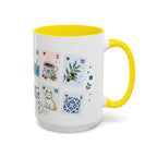 Tunis Coffee Mug | Postage Stamp Collage Mug | Travel Souvenir Accent Cup 11oz 15oz