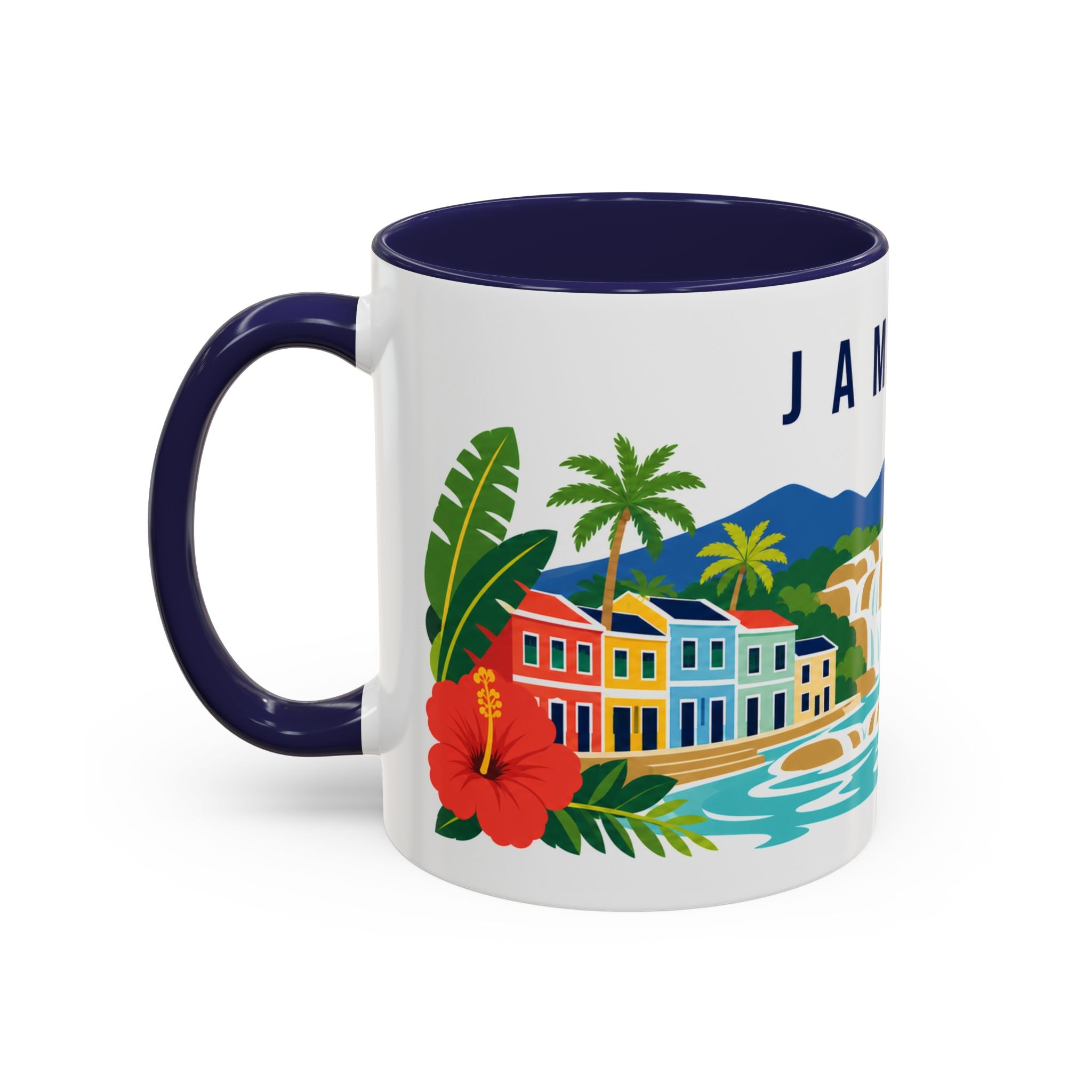 Jamaica Coffee Mug | Travel Souvenir Accent Mug | Country Gift Ceramic Cup 11oz 15oz
