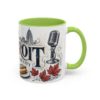 Detroit Coffee Mug | United States Travel Souvenir | Vintage Illustrated City Gift | 11 oz 15 oz Accent Mug