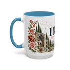 Iran Home Country Mug | Moving Away Gift | Long Distance Friendship | 11 oz 15 oz Accent Mug