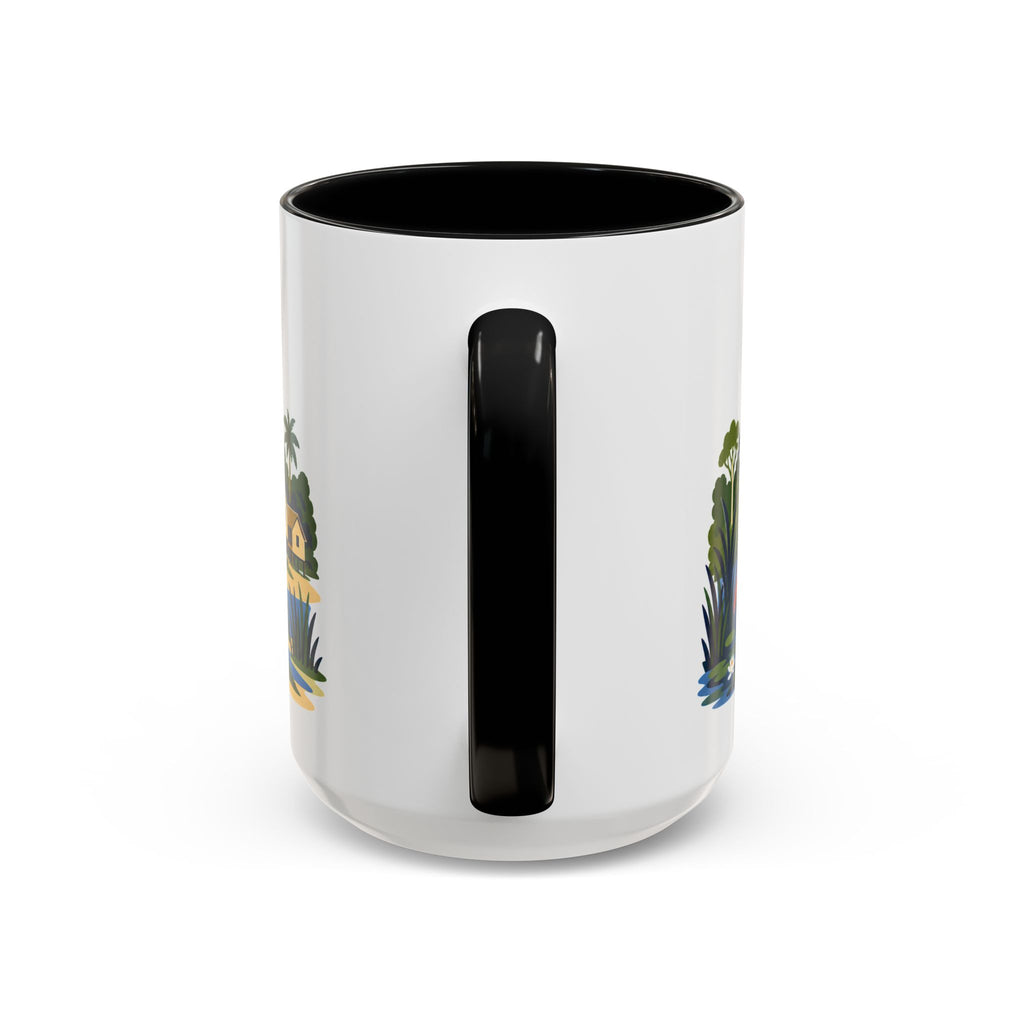 French Guiana Coffee Mug | Travel Souvenir Accent Mug | Country Gift Ceramic Cup 11oz 15oz