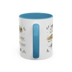 Great Sand Dunes National Park Coffee Mug | Colorado Desert Mountain Dunes Gift | Accent Color Ceramic 11oz 15oz