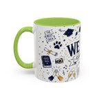 We Did It Class of 2026 Coffee Mug | Graduation Gift | Accent Color Ceramic 11oz 15oz