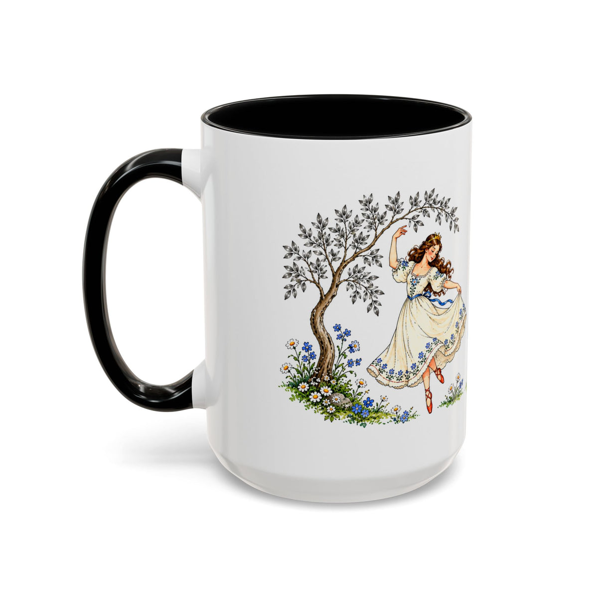 The Twelve Dancing Princesses Mug | Storybook Fairy Tale Accent Coffee Mug | EveryLegend