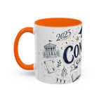 Congrats Graduate Coffee Mug | Class of 2026 Graduation Gift | Accent Color Ceramic 11oz 15oz