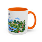 Rwanda Coffee Mug | Travel Souvenir Accent Mug | Country Gift Ceramic Cup 11oz 15oz