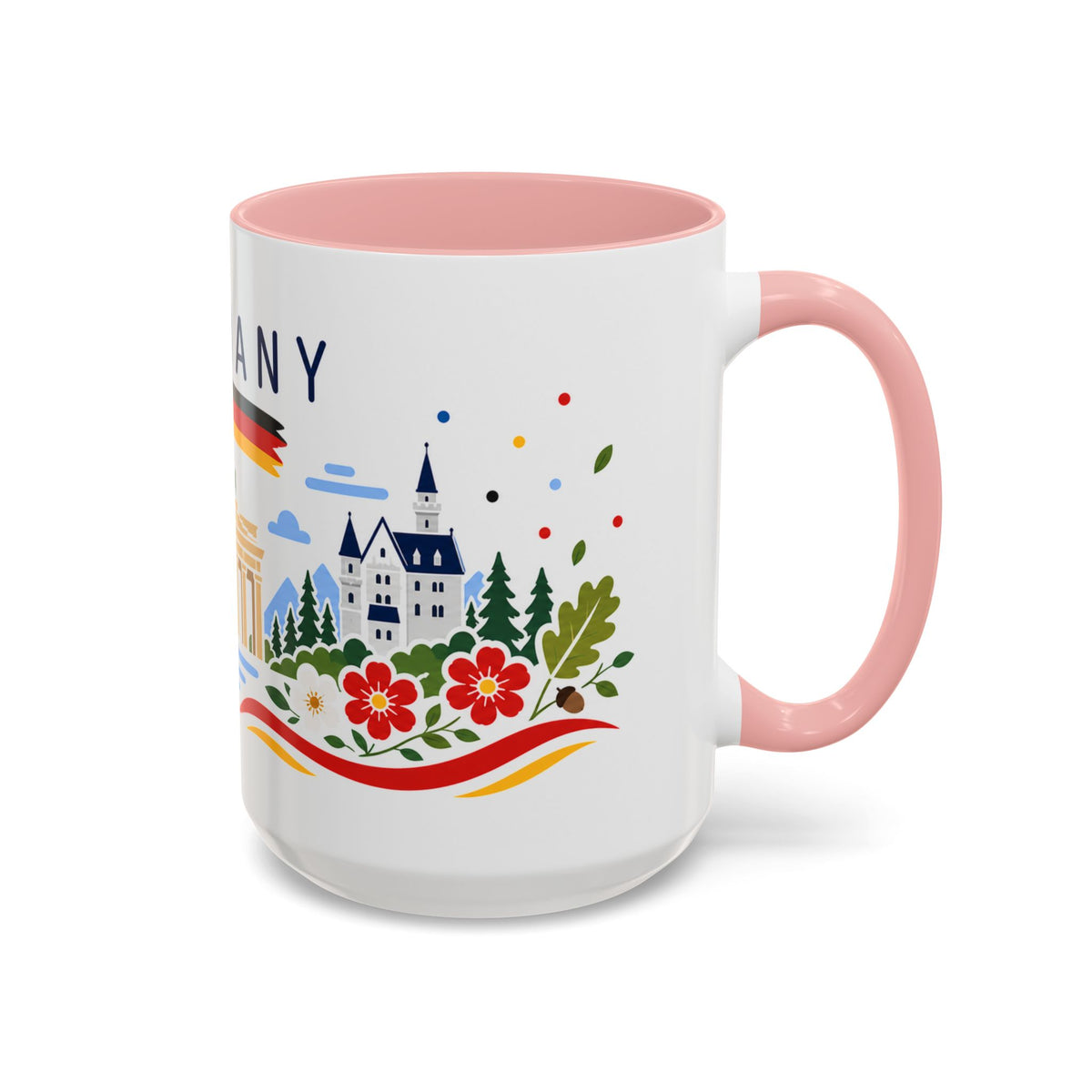 Germany Coffee Mug | Travel Souvenir Accent Mug | Country Gift Ceramic Cup 11oz 15oz