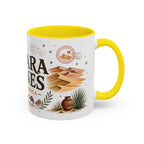 Sahara Dunes Coffee Mug | Travel Destination Souvenir Gift | Accent Color Ceramic 11oz 15oz