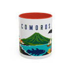 Comoros Coffee Mug | Travel Souvenir Accent Mug | Country Gift Ceramic Cup 11oz 15oz