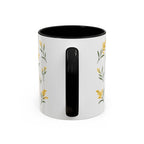 Nebraska Goldenrod Mug, State Flower Floral Coffee Cup, 11oz Botanical Gift