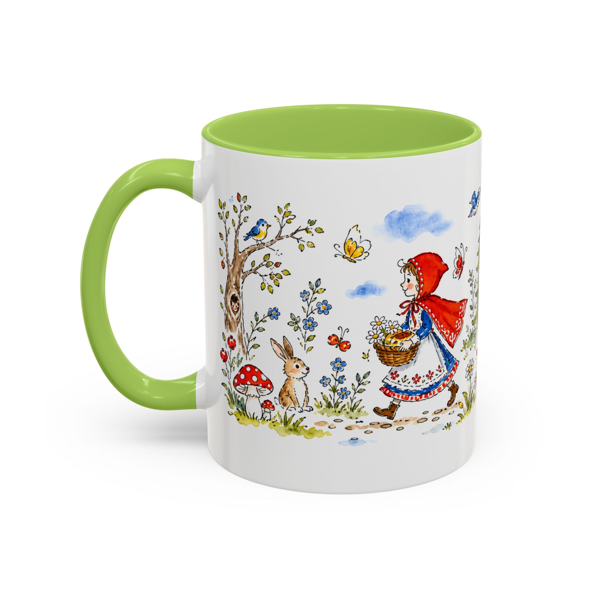 Little Red Riding Hood Mug | Storybook Fairy Tale Accent Coffee Mug | EveryLegend