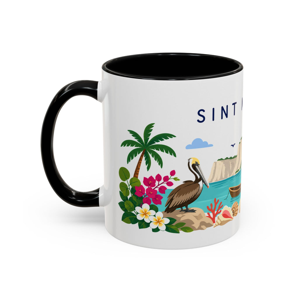 Sint Maarten Coffee Mug | Travel Souvenir Accent Mug | Country Gift Ceramic Cup 11oz 15oz
