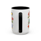 Hong Kong Illustrated Travel Mug | City Souvenir Accent Coffee Mug | 11oz 15oz Ceramic Cup