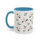 Virginia American Dogwood Mug, State Flower Floral Coffee Cup, 11oz Botanical Gift