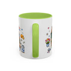 Volendam Illustrated Travel Mug | Netherlands Souvenir Accent Coffee Mug | 11oz 15oz Ceramic Cup