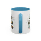 Seoul Coffee Mug | Korea Souvenir Travel Gift | Accent Color Ceramic 11oz 15oz