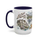 Hunza Valley Mug, Pakistan Travel Souvenir, Bucket List Gift, Accent Ceramic Coffee Mug 11oz 15oz