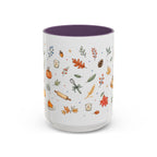 Thanksgiving Baking Mug | Watercolor Autumn Gift | Pumpkin Pie Accent Coffee Cup 11oz 15oz