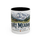 Fairy Meadows Mug, Pakistan Travel Souvenir, Bucket List Gift, Accent Ceramic Coffee Mug 11oz 15oz
