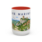 San Marino Coffee Mug | Travel Souvenir Accent Mug | Country Gift Ceramic Cup 11oz 15oz