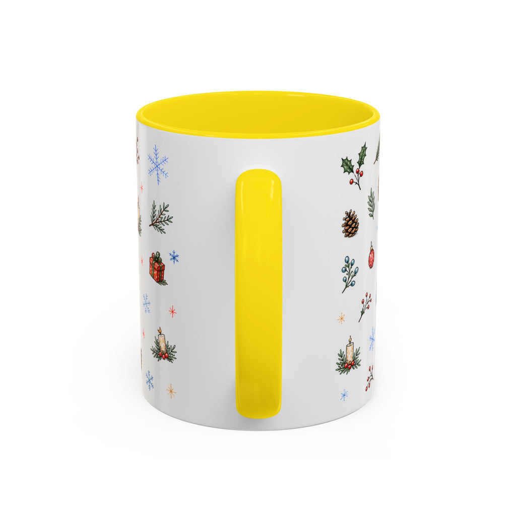 Denver Christmas Mug | Watercolor City Souvenir, Holiday Travel Gift (11oz/15oz)