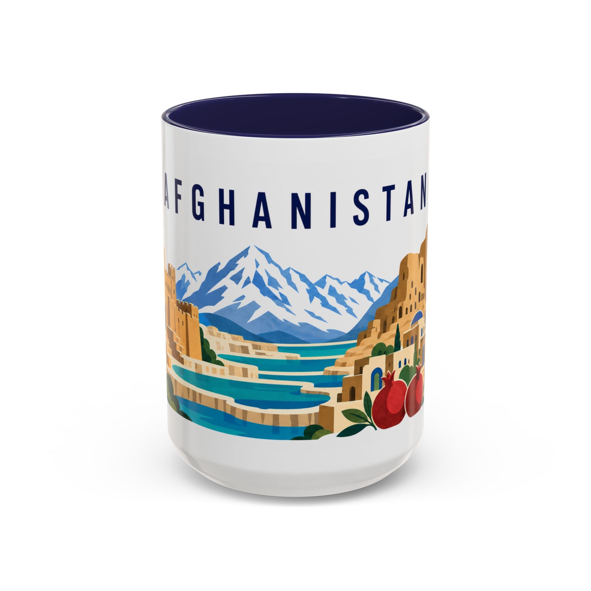 Afghanistan Coffee Mug | Travel Souvenir Accent Mug | Country Gift Ceramic Cup 11oz 15oz