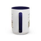 Saguaro National Park Coffee Mug | Arizona Desert Cactus Sunset Gift | Accent Color Ceramic 11oz 15oz