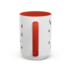 Banff Lake Louise Christmas Mug | Watercolor Travel Souvenir | Holiday Gift | Accent Ceramic Coffee Cup 11oz 15oz