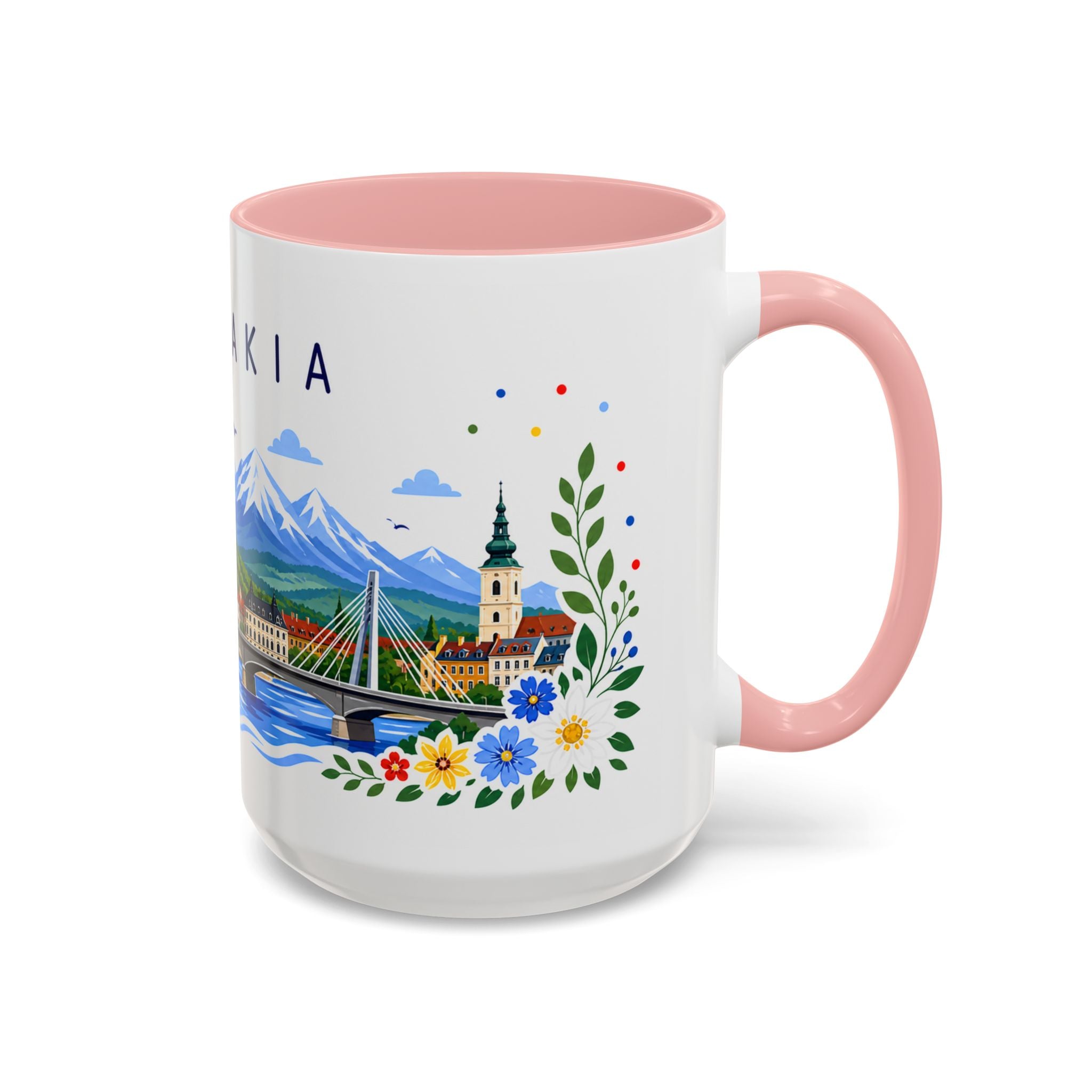 Slovakia Coffee Mug | Travel Souvenir Accent Mug | Place Gift Ceramic Cup 11oz 15oz