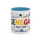 Senegal Soccer Coffee Mug | World Cup Fan Gift | Accent Color Ceramic 11oz 15oz Match Day Cup