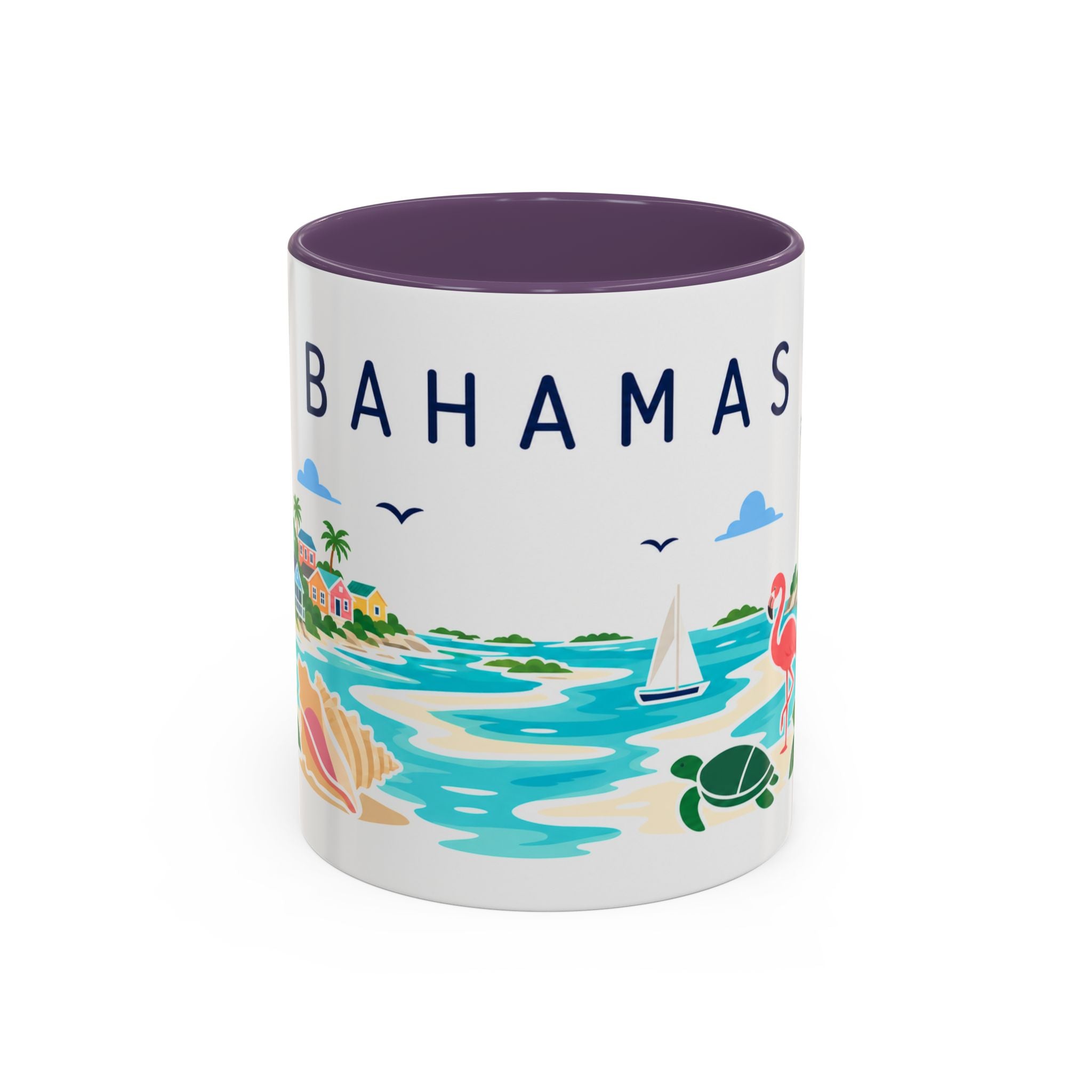 Bahamas Coffee Mug | Travel Souvenir Accent Mug | Country Gift Ceramic Cup 11oz 15oz