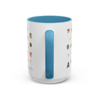 Boston Christmas Mug | Watercolor Travel Souvenir | Holiday Gift | Accent Ceramic Coffee Cup 11oz 15oz