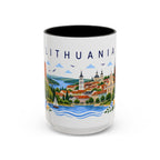 Lithuania Coffee Mug | Travel Souvenir Accent Mug | Place Gift Ceramic Cup 11oz 15oz