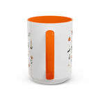 Black Cat Halloween Mug | Pumpkin Moon Watercolor Gift | Spooky Accent Cup 11oz 15oz