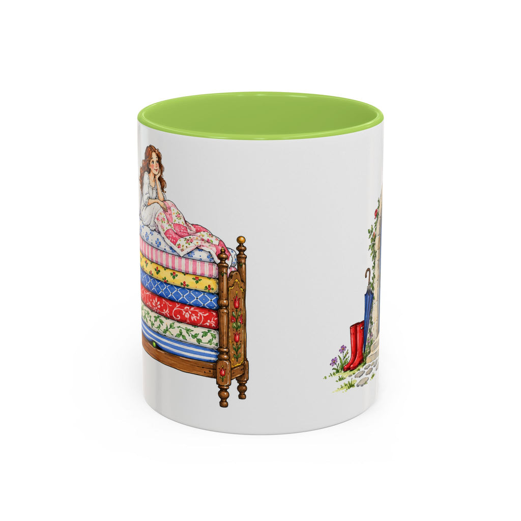 The Princess and the Pea Mug | Storybook Fairy Tale Accent Coffee Mug | EveryLegend
