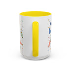 New Year Sparkler Mug | Champagne Toast Watercolor Party Gift | Accent Cup 11oz 15oz