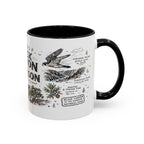 Black Canyon of the Gunnison National Park Coffee Mug | Colorado Deep Canyon Hiking Gift | Accent Color Ceramic 11oz 15oz