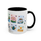 Cairo Coffee Mug | Postage Stamp Collage Mug | Travel Souvenir Accent Cup 11oz 15oz