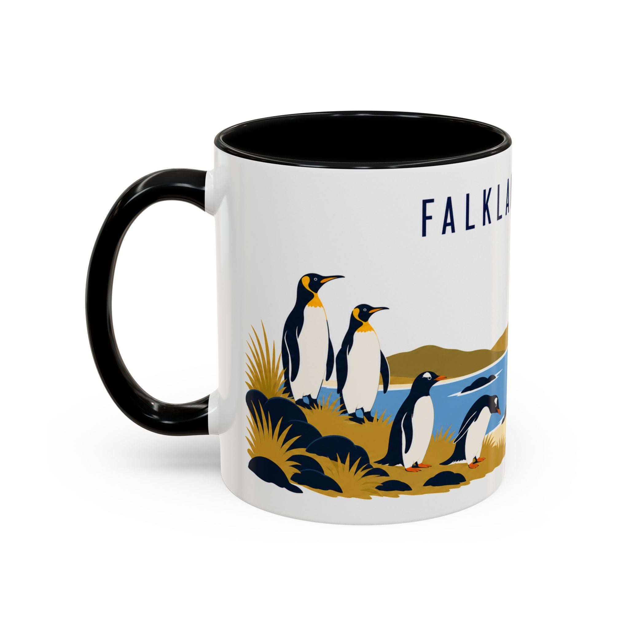 Falkland Islands Coffee Mug | Travel Souvenir Accent Mug | Country Gift Ceramic Cup 11oz 15oz