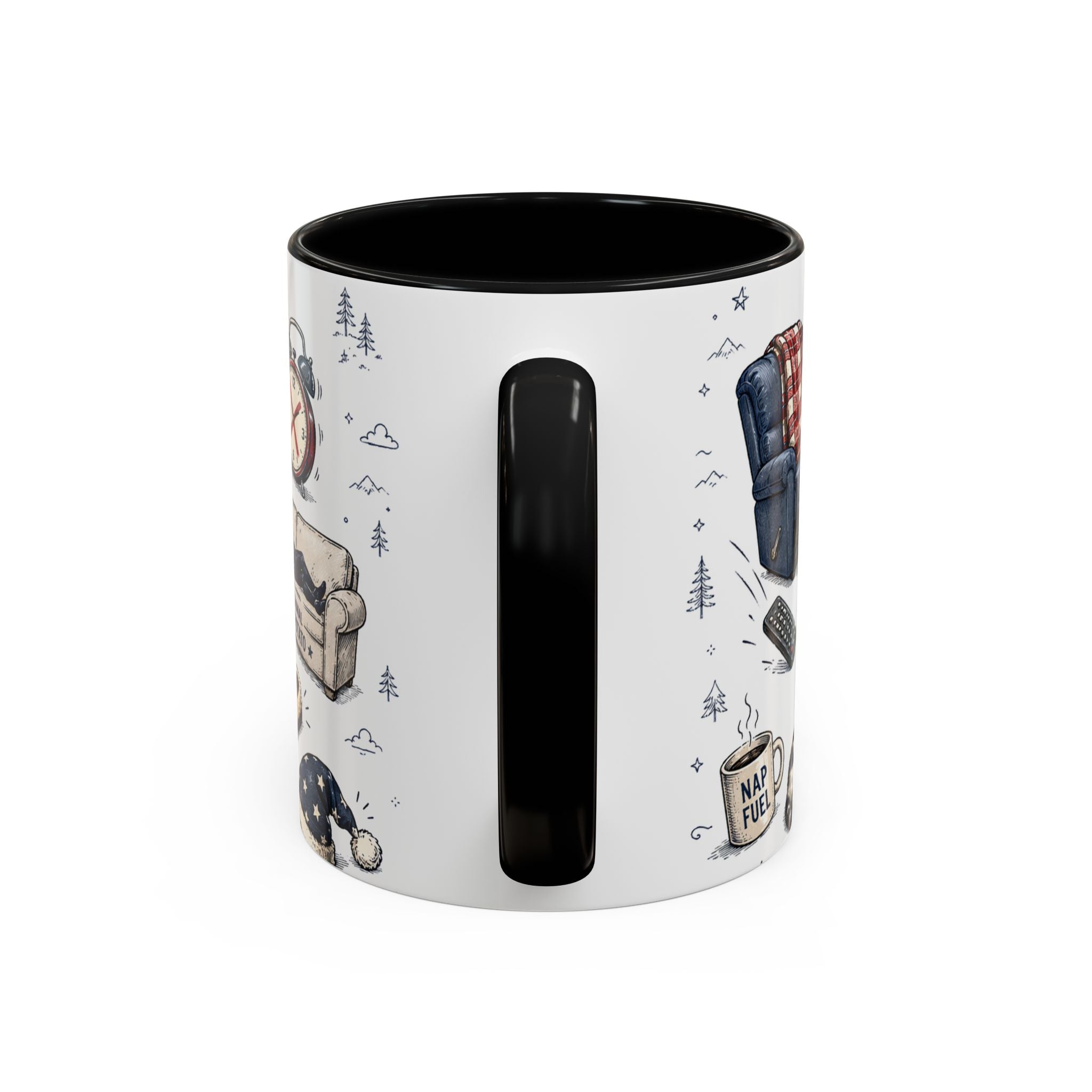 Nap Champion Coffee Mug | Father's Day Gift for Dad | Accent Color Ceramic 11oz 15oz